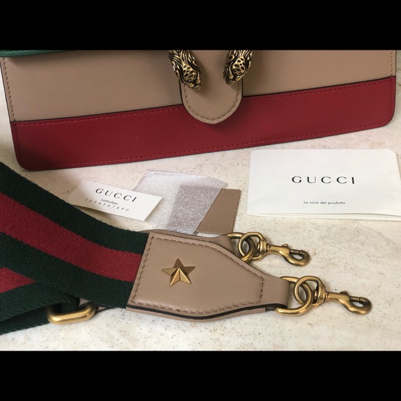 Nude medium bamboo top handle Dionysus - Picture 7 of 8